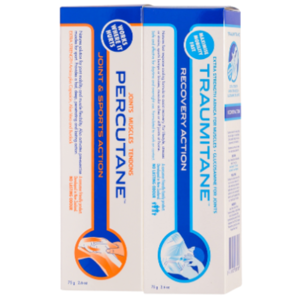 Traumitane and Percutane Twin Pack - Buy together and save $10
